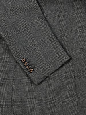 Anzug-aus-Schurwolle-mit-Glencheck-Muster