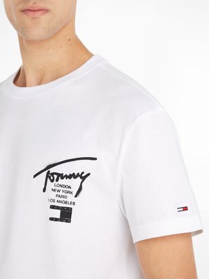 T-Shirt mit Print auf Vor- und Rückseite