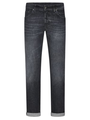 Jeans Icon mit Stretchanteil im Washed-Look, Regular Fit