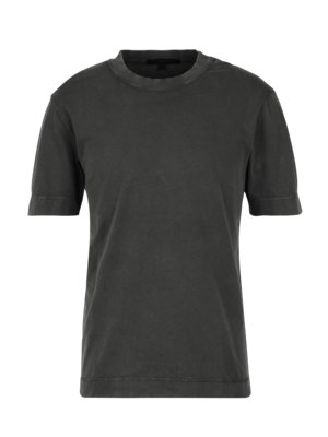 T-Shirt-in-Jersey-Qualität-im-Washed-Look