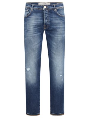 Jeans Rheinau im Distressed-Look, Relaxed Cropped Fit