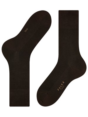 Glatte und wadenhohe Socken Tiago mit Stretchanteil