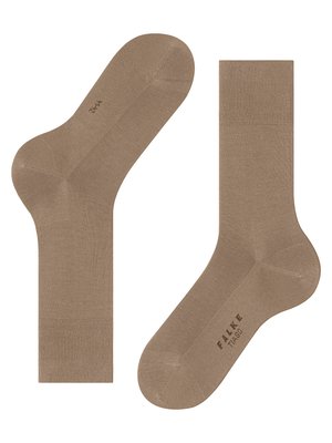 Glatte und wadenhohe Socken Tiago mit Stretchanteil