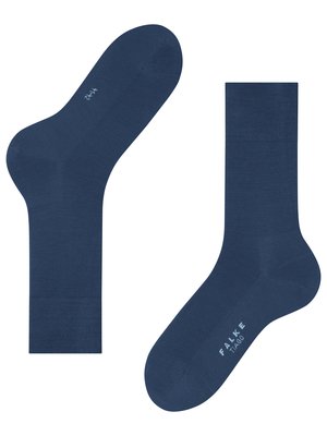Glatte und wadenhohe Socken Tiago mit Stretchanteil