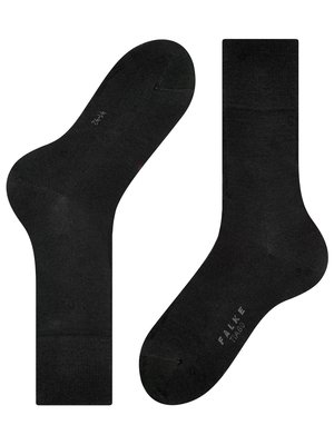 Glatte und wadenhohe Socken Tiago mit Stretchanteil
