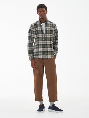 Flanellhemd mit Tartan-Muster, Tailored Fit