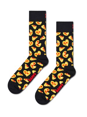 Mittelhohe-Socken-mit-Pizza-Motiv
