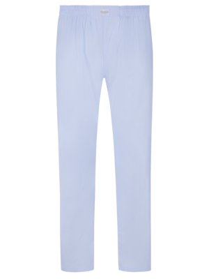 Pyjama Theo mit Fineliner-Muster und schmalem Stehkragen
