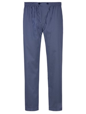 Pyjama-Marco-mit-Rautenmuster-und-Reverskragen