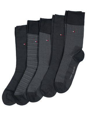 5er Pack Socken mit verschiedenen Motiven