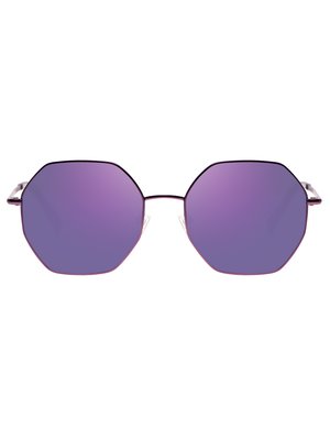 Unisex-Sonnenbrille-mit-6-eckigen-Gläsern-
