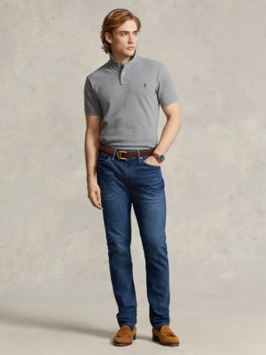 Poloshirt-Slim-Fit-in-Piqué-Qualität