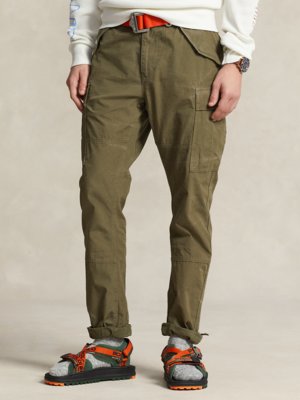 Cargohose aus Baumwolle, Slim Fit