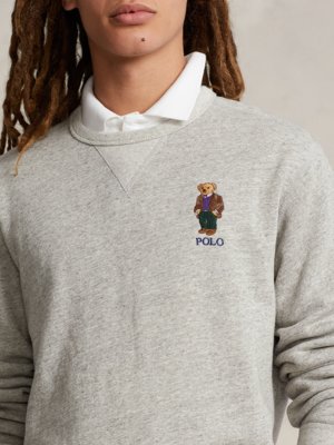 Sweatshirt mit Polo-Bear-Stickerei