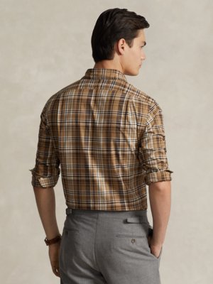 Hemd mit Glencheck-Muster, Custom Fit