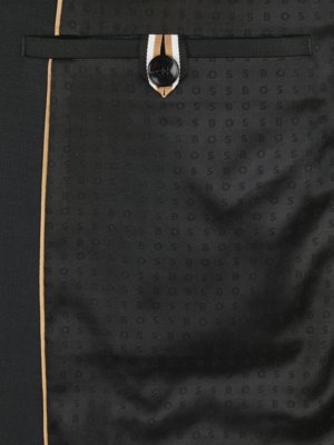 Anzug aus elastischem Schurwoll-Mix, Slim Fit