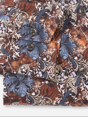 Luxor,-Comfort-Fit,-Hemd-mit-floralem-Print