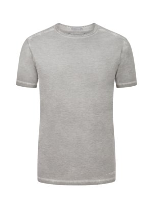 T-Shirt aus Baumwolle in Washed-Optik