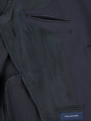 Teilgefütterter Anzug mit dezenten Streifen