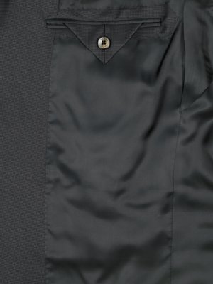Anzug aus Schurwolle mit feinem Pepita-Muster