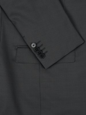 Anzug-aus-Schurwolle-mit-feinem-Pepita-Muster