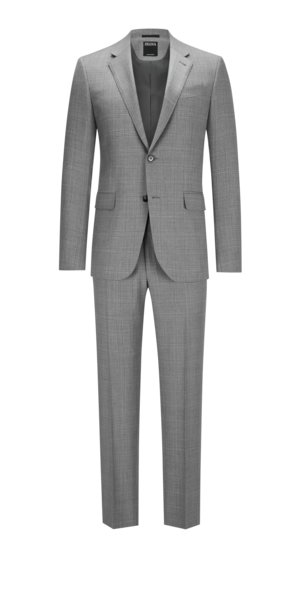 Anzug aus Wolle mit Glencheck-Muster