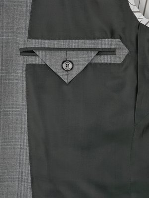 Anzug aus Wolle mit Glencheck-Muster