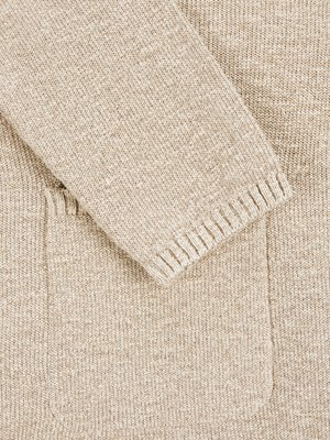 Strick-Sakko aus einem Baumwollgemisch