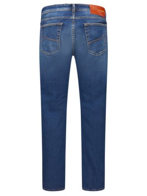 Jeans-Nick-mit-Distressed-Details,-Super-Slim-Fit