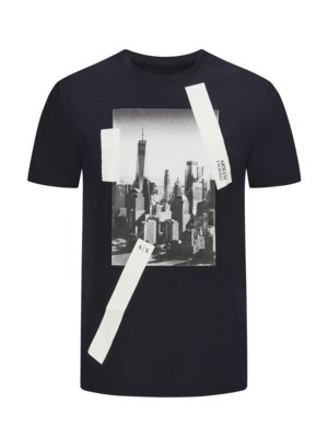 T-Shirt mit New York-Motiv
