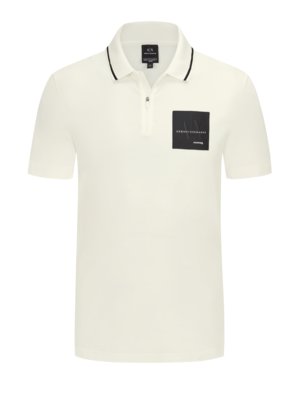 Poloshirt mit Half-Zip aus mixmag-Edition