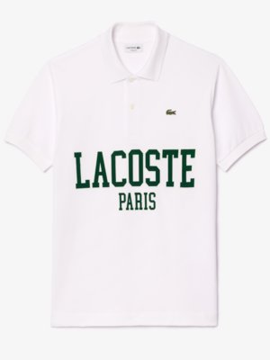 Poloshirt aus Baumwolle mit Logo-Stickerei, Classic Fit