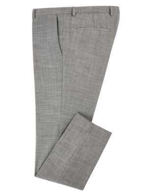 Anzug-Super-Flex-in-melierter-Optik,-Extra-Slim-Fit