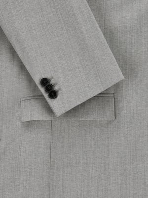 Melierter-Anzug-aus-einem-Schurwollgemisch-mit-Stretchanteil