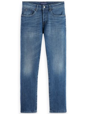 Jeans in dezenter Used-Optik, Slim Fit