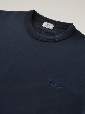 Softes-Sweatshirt-mit-Label-Schriftzug