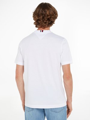 Softes T-Shirt mit gesticktem Monogramm-Logo, Regular Fit