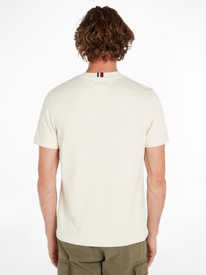 T-Shirt-mit-Logo-Monogramm-in-Frottee-Qualität