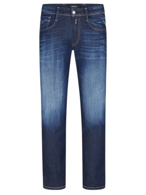 Jeans Anbass im Used-Look, Slim FIt 