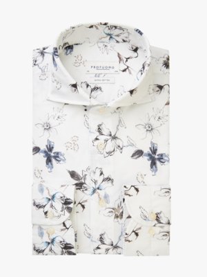 Hemd-mit-floralem-Print-aus-Pima-Baumwolle