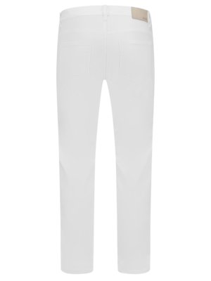 Weiße-Raw-Jeans-Delaware-mit-Stretchanteil,-Slim-Fit