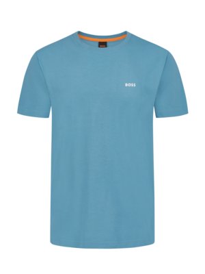 T-Shirt-mit-grafischem-Print-auf-Rückenseite