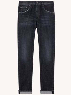 Robuste Jeans mit Distressed-Details