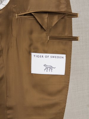 Anzug-Tordon/Jamonte-aus-melierter-Wolle