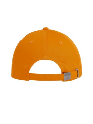 Unifarbenes-Baseball-Cap-mit-kleiner-Logo-Stickerei