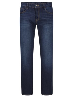 Jeans in elastischer Baumwoll-Qualität, Slim Fit