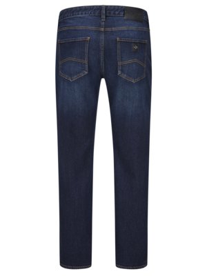 Jeans-in-elastischer-Baumwoll-Qualität,-Slim-Fit