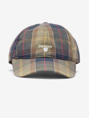 Baseball Cap mit Tartanmuster und Logo-Stickerei