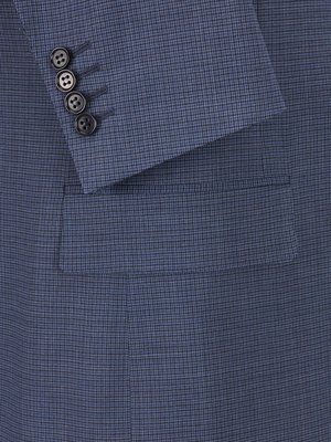 Anzug aus Wolle mit Pepita-Muster