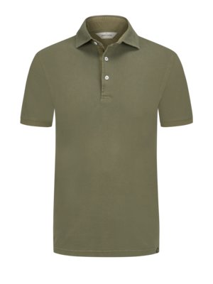 Poloshirt-in-Piqué-Qualität-aus-Baumwolle